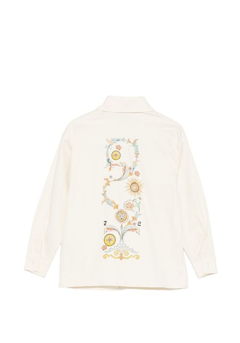 Camicia con tasche con patta JUST CAVALLI KIDS | JGP26234CAG4PRISTINE